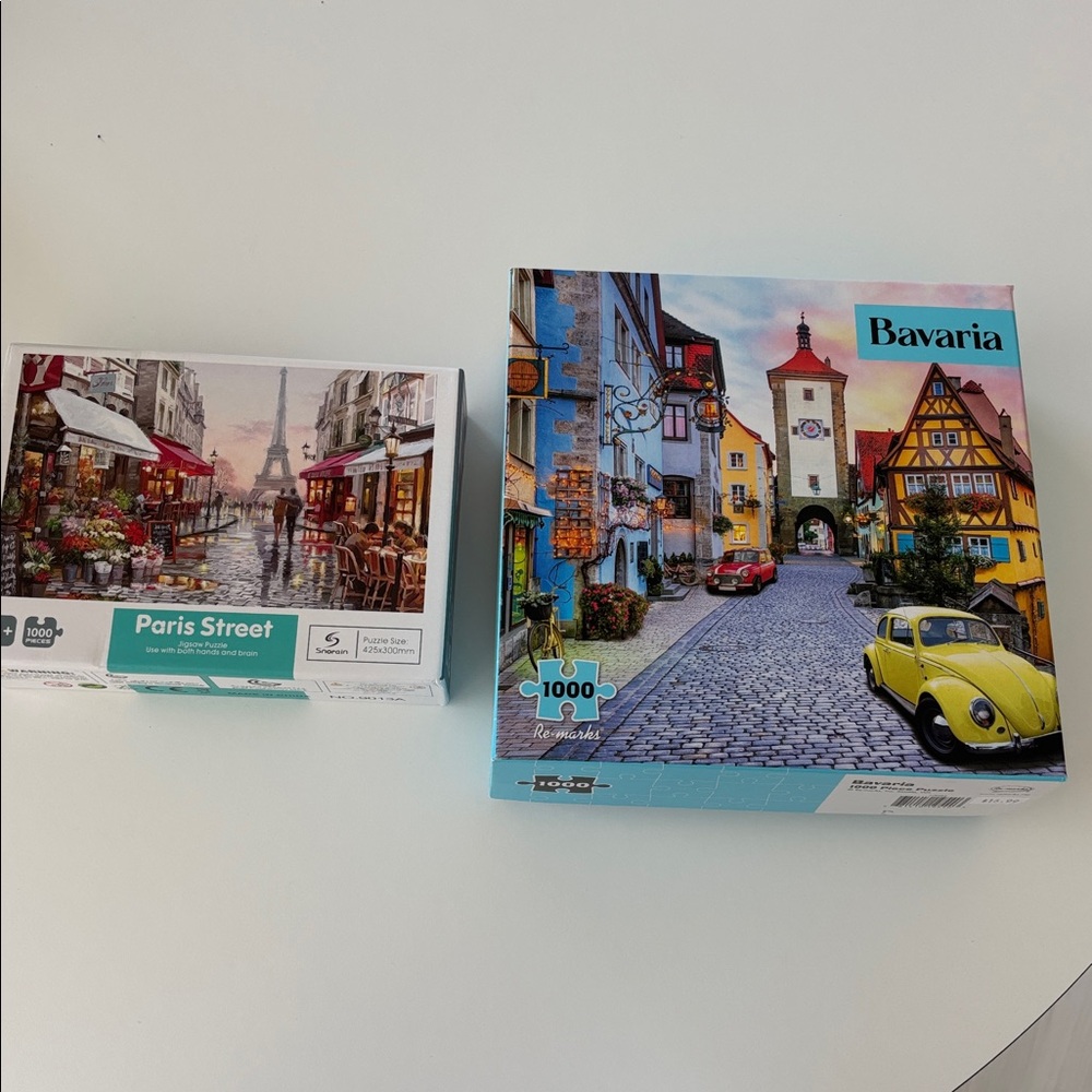 2 1000 piece puzzles